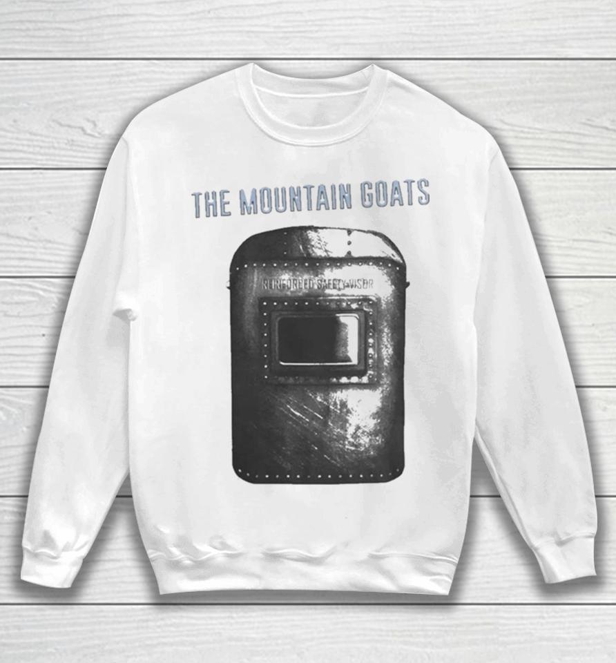 The Mountain Goats Merch Store Safety Visor Sweatshirt