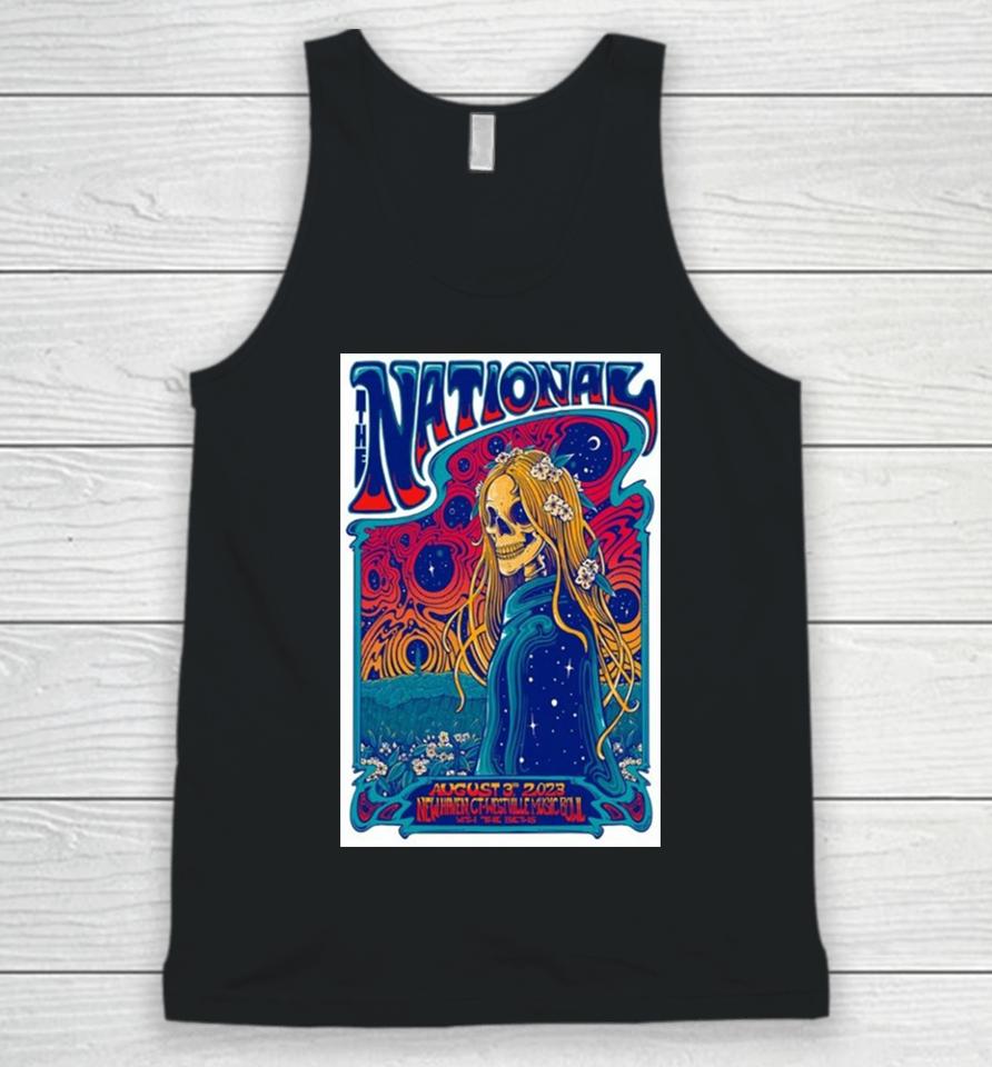 The National 2023 New Haven Ct Poster Unisex Tank Top