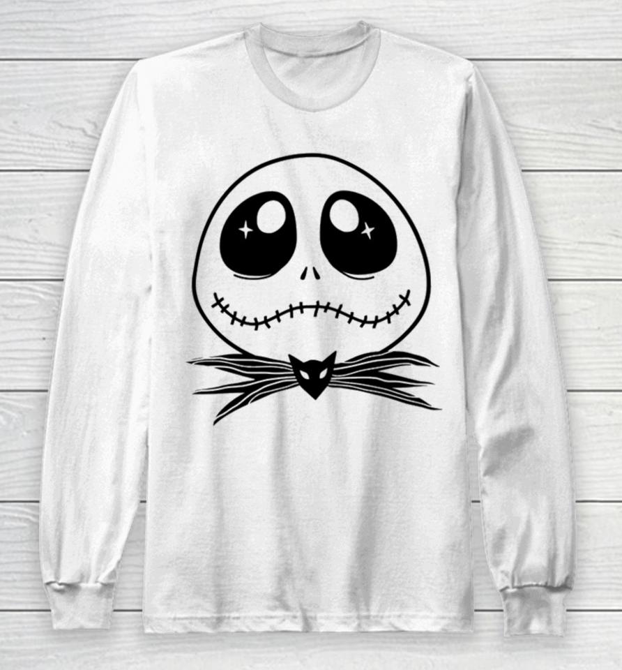 The Nightmare Before Christmas Cute Jack Skellington Halloween Long Sleeve T-Shirt