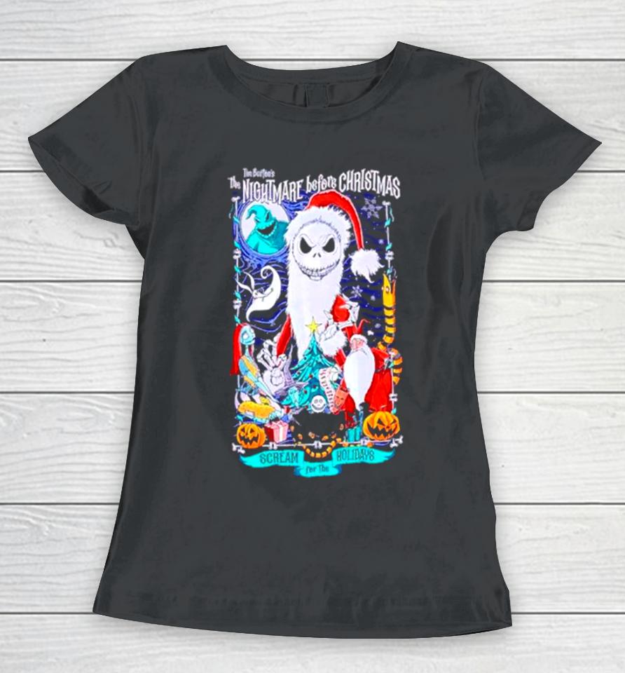 The Nightmare Before Christmas Holiday Women T-Shirt