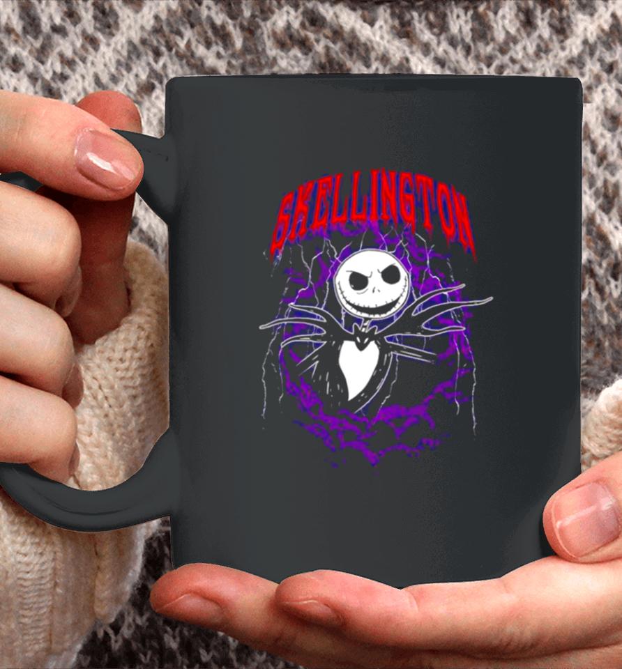 The Nightmare Before Christmas Jack Purple Bats Coffee Mug