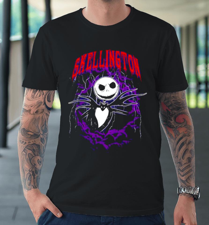 The Nightmare Before Christmas Jack Purple Bats Premium T-Shirt
