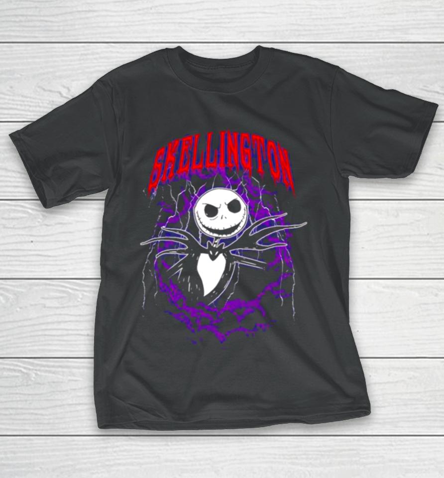 The Nightmare Before Christmas Jack Purple Bats T-Shirt