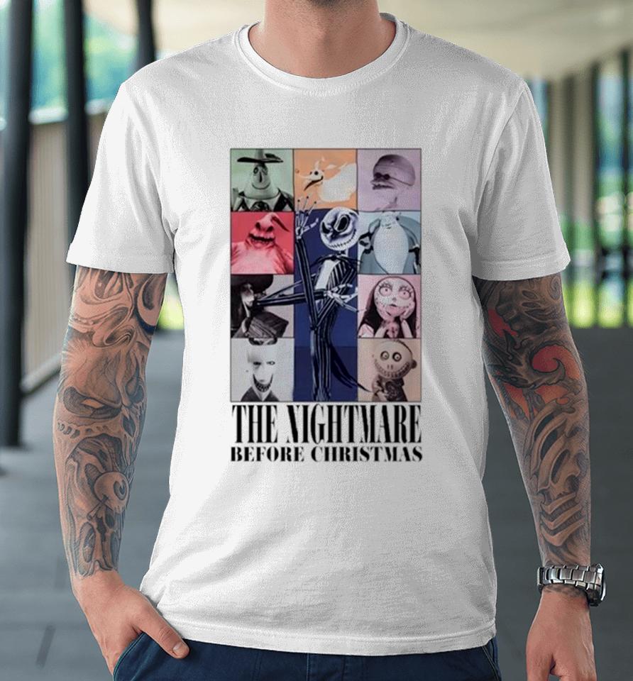 The Nightmare Before Christmas The Eras Tour Premium T-Shirt