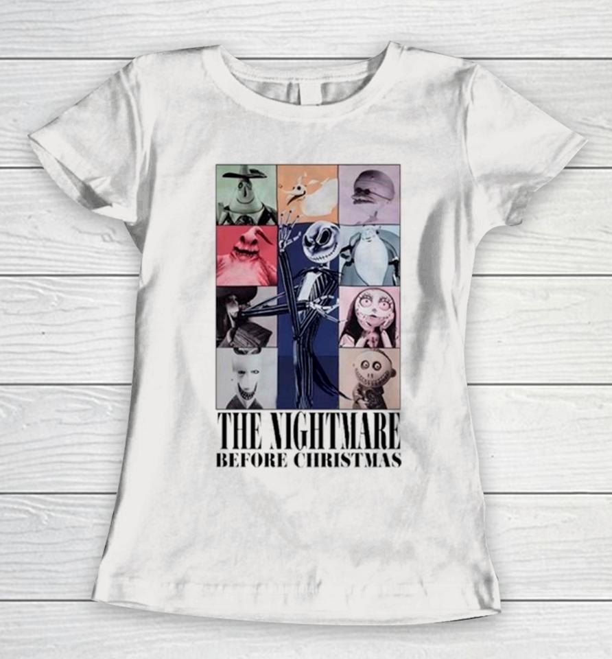 The Nightmare Before Christmas The Eras Tour Women T-Shirt