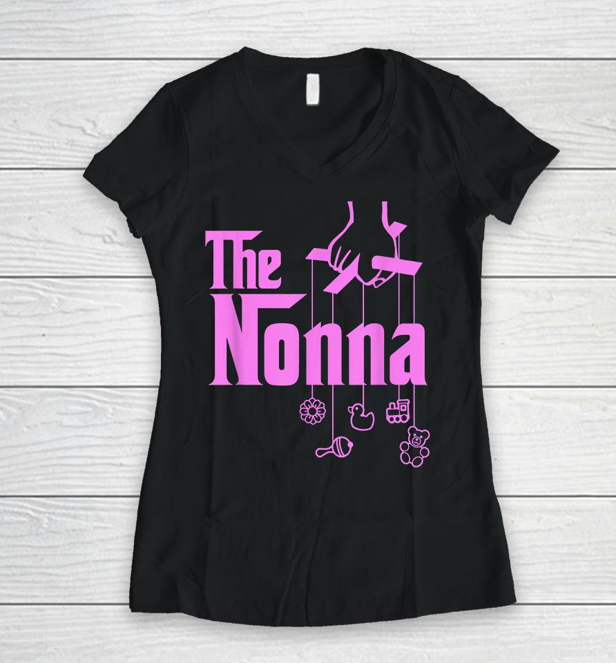 The Nonna Women V-Neck T-Shirt