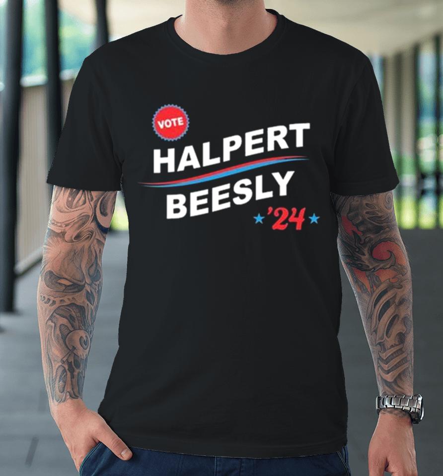 The Office Vote Halpert Beesly ’24 Premium T-Shirt