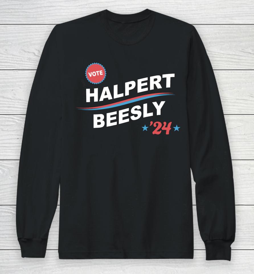 The Office Vote Halpert Beesly ’24 Long Sleeve T-Shirt