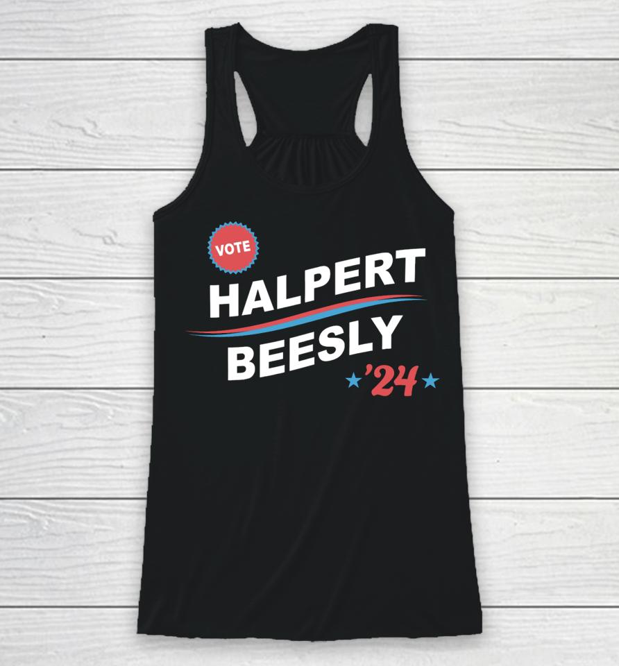 The Office Vote Halpert Beesly ’24 Racerback Tank