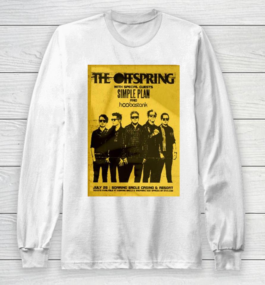 The Offspring Show In Michigan On July 26Th 2024 Long Sleeve T-Shirt
