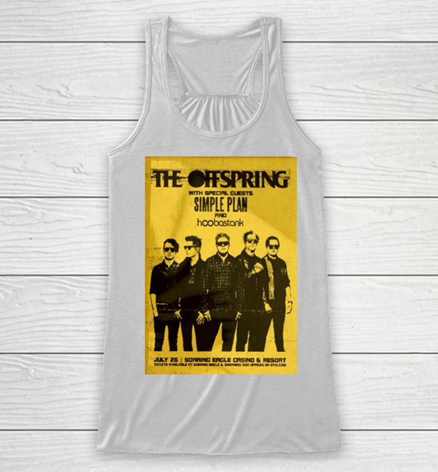 The Offspring Show In Michigan On July 26Th 2024 Racerback Tank