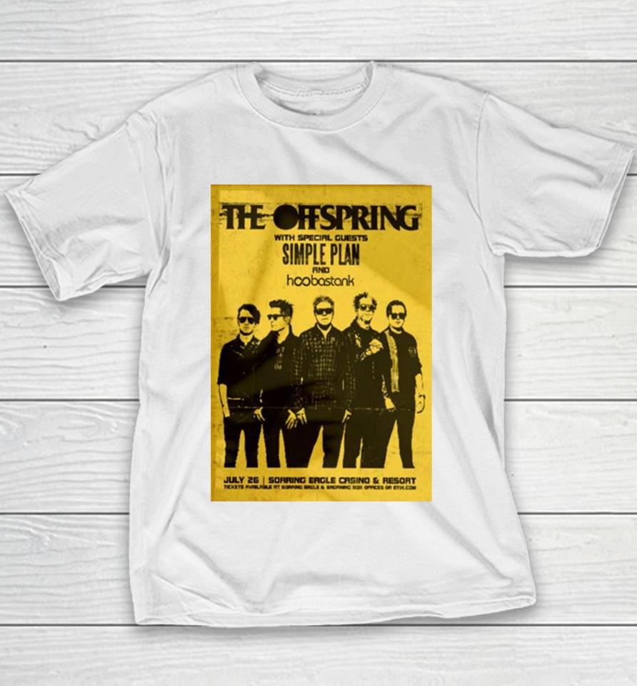 The Offspring Show In Michigan On July 26Th 2024 Youth T-Shirt