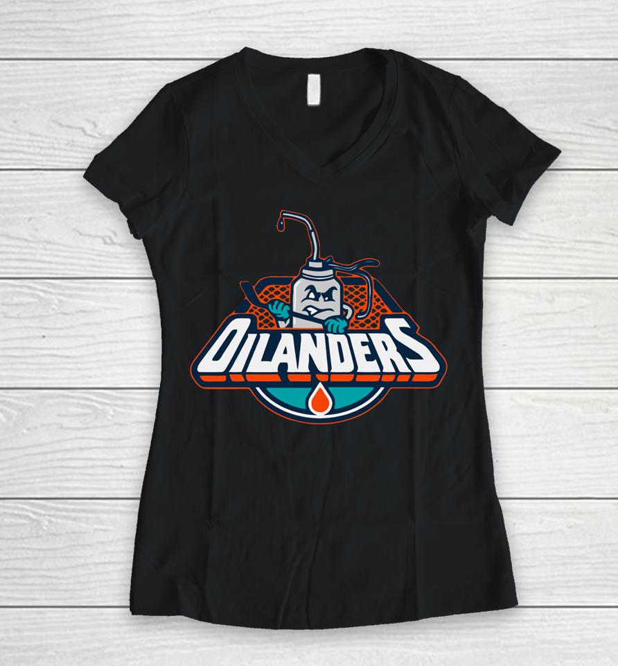 The Oilanders Women V-Neck T-Shirt
