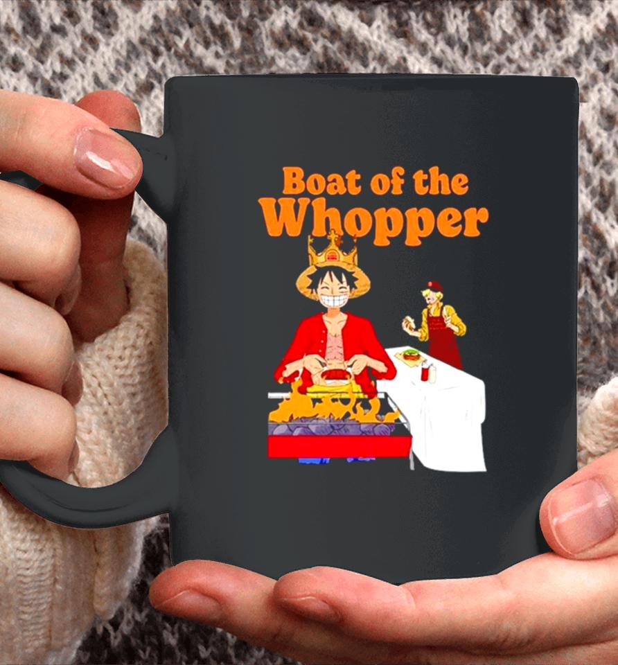 The One Piece X Burger King Boat Of The Whopper Coffee Mug