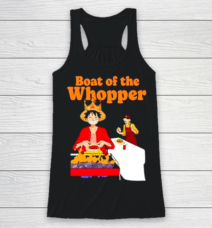 The One Piece X Burger King Boat Of The Whopper Racerback Tank
