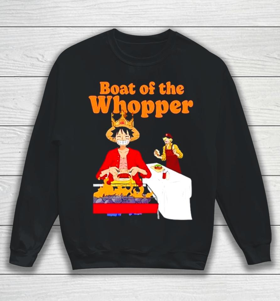 The One Piece X Burger King Boat Of The Whopper Sweatshirt