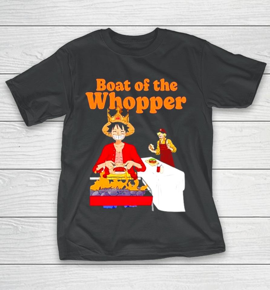 The One Piece X Burger King Boat Of The Whopper T-Shirt