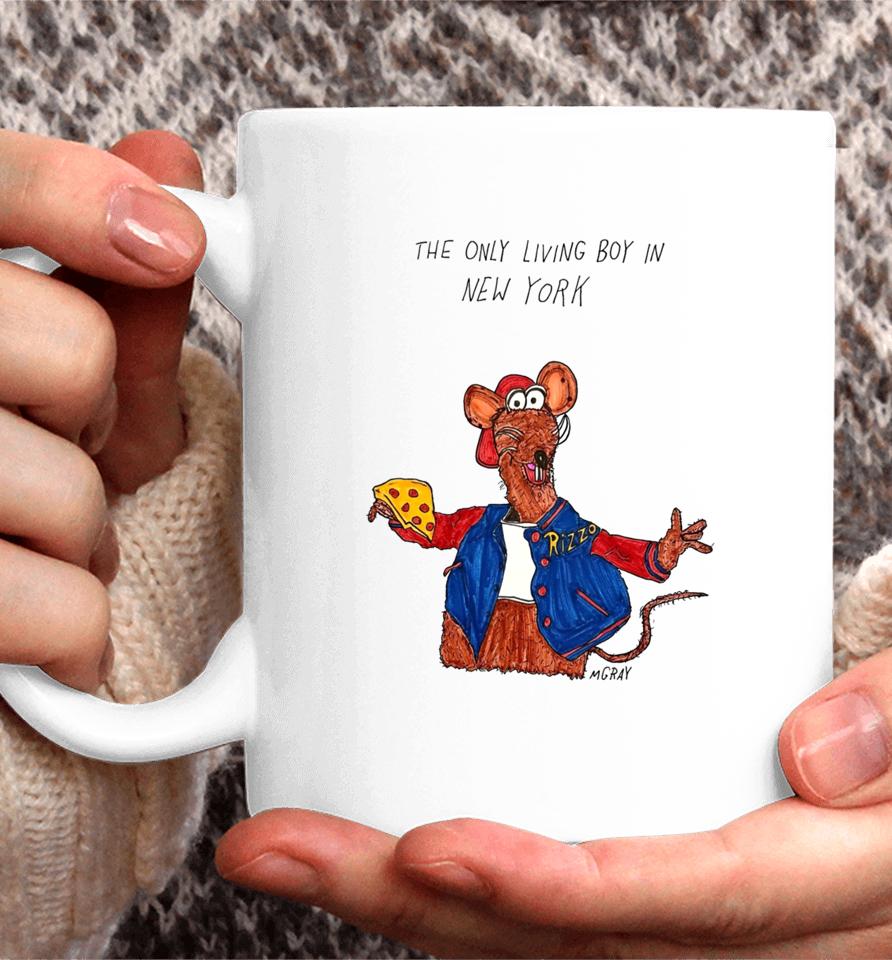 The Only Living Boy In New York Coffee Mug