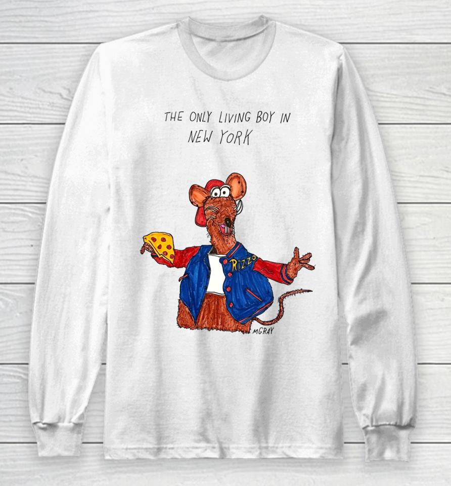 The Only Living Boy In New York Long Sleeve T-Shirt