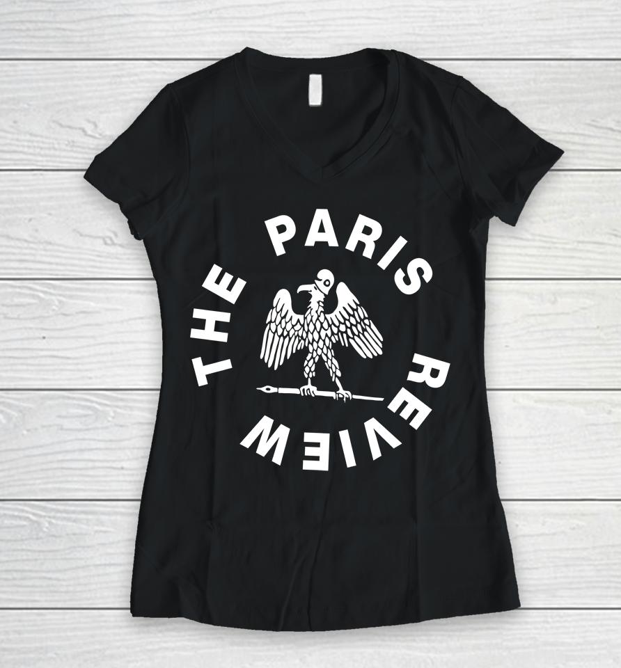 The Paris Review Revival Women V-Neck T-Shirt