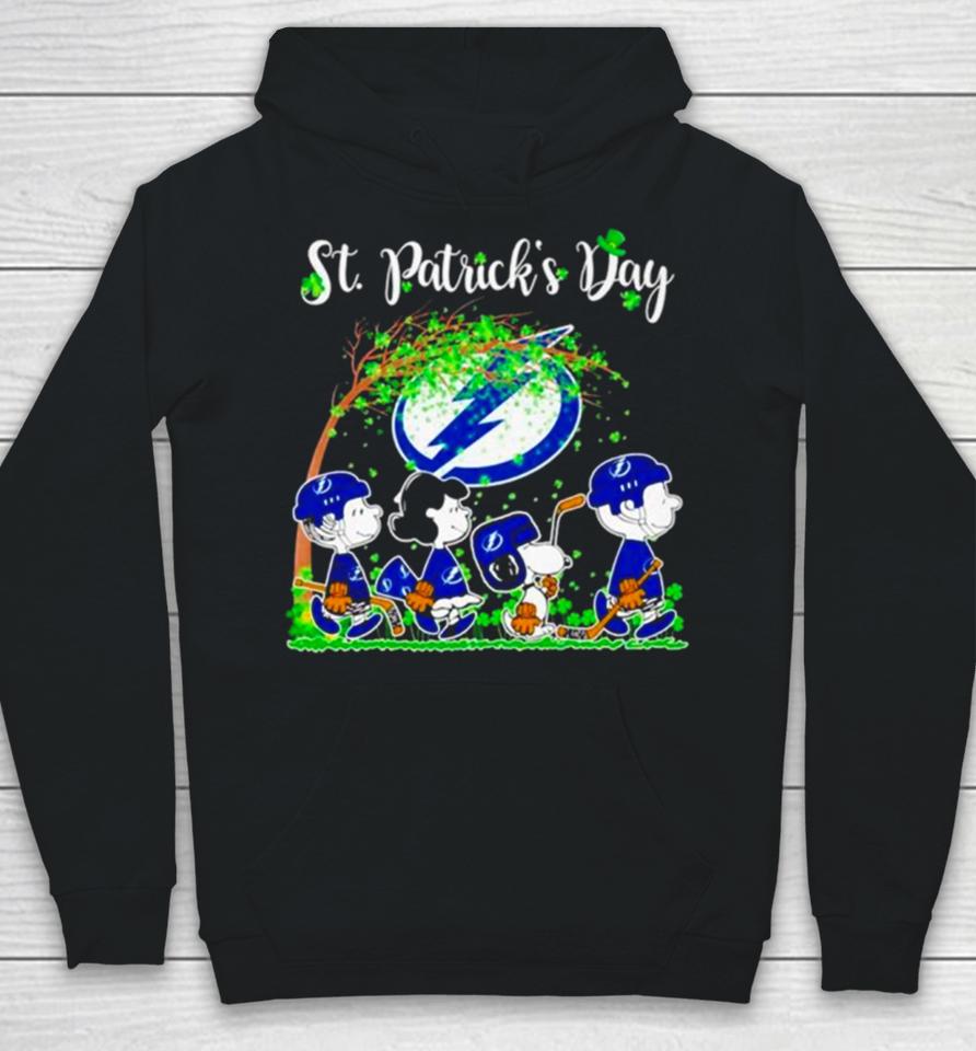 The Peanuts Abbey Road Tampa Bay Lightning St Patrick’s Day Hoodie