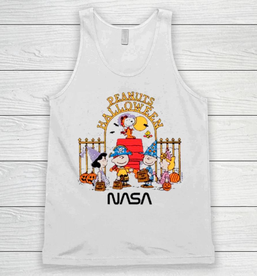 The Peanuts Space Trick And Treat Halloween Unisex Tank Top