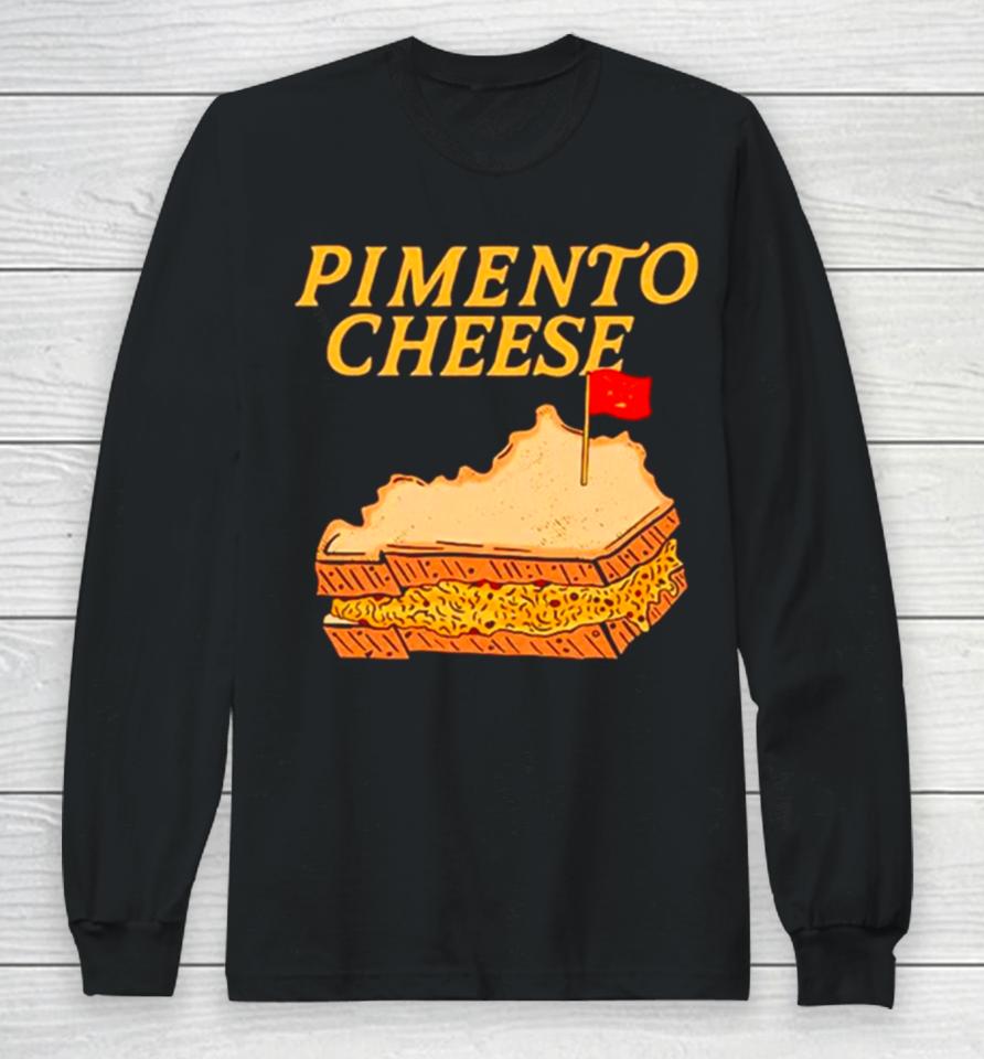 The Pimento Cheese Kentucky Long Sleeve T-Shirt