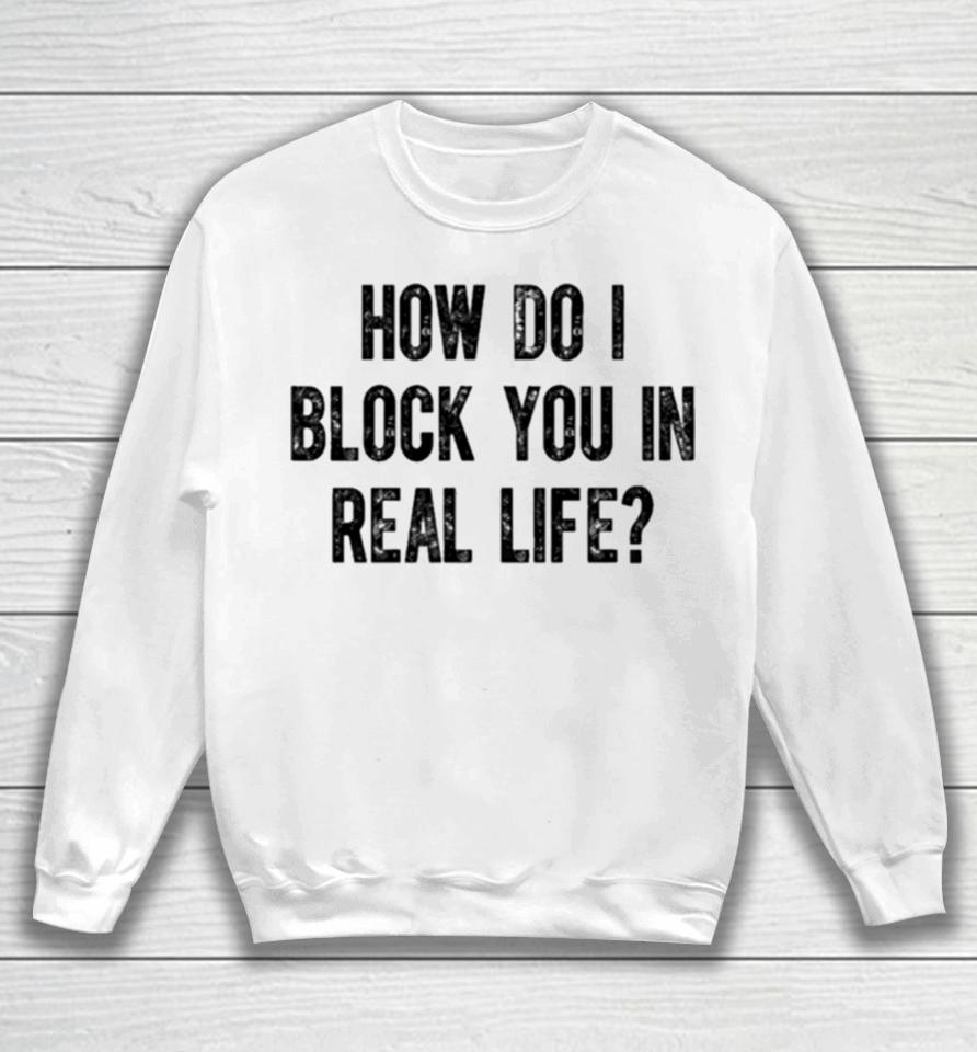 The Pivot Fred Taylor Wearing How Do I Block You In Real Life Sweatshirt