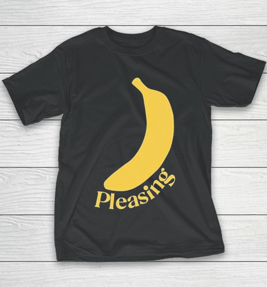 The Pleasing Banana In Blue Youth T-Shirt