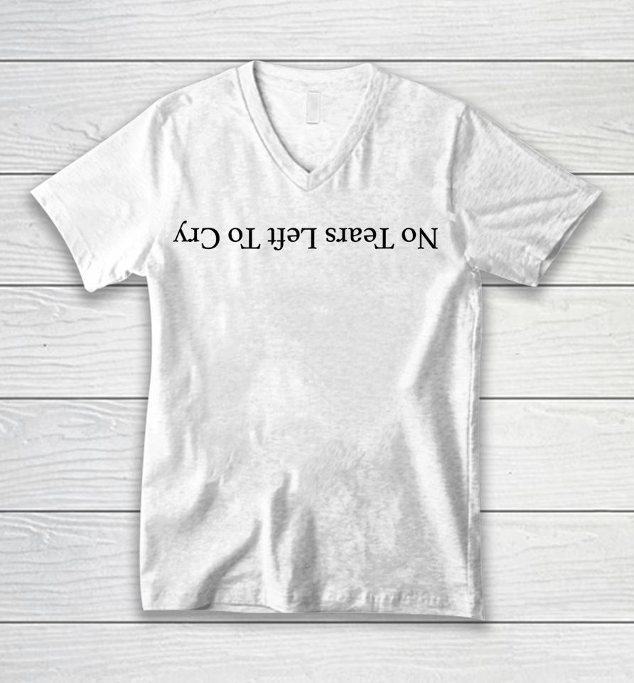 The Pop Tingz No Tears Left To Cry Unisex V-Neck T-Shirt