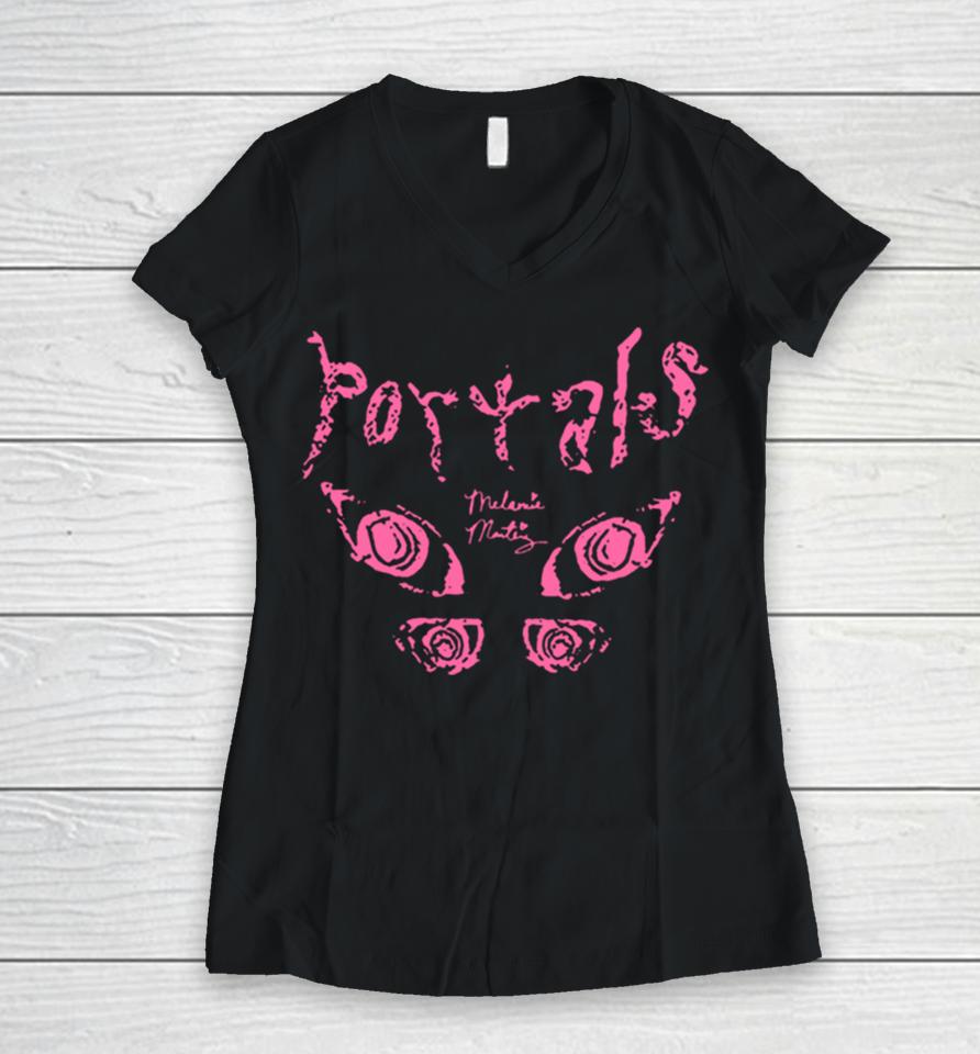 The Portal Matinez Women V-Neck T-Shirt