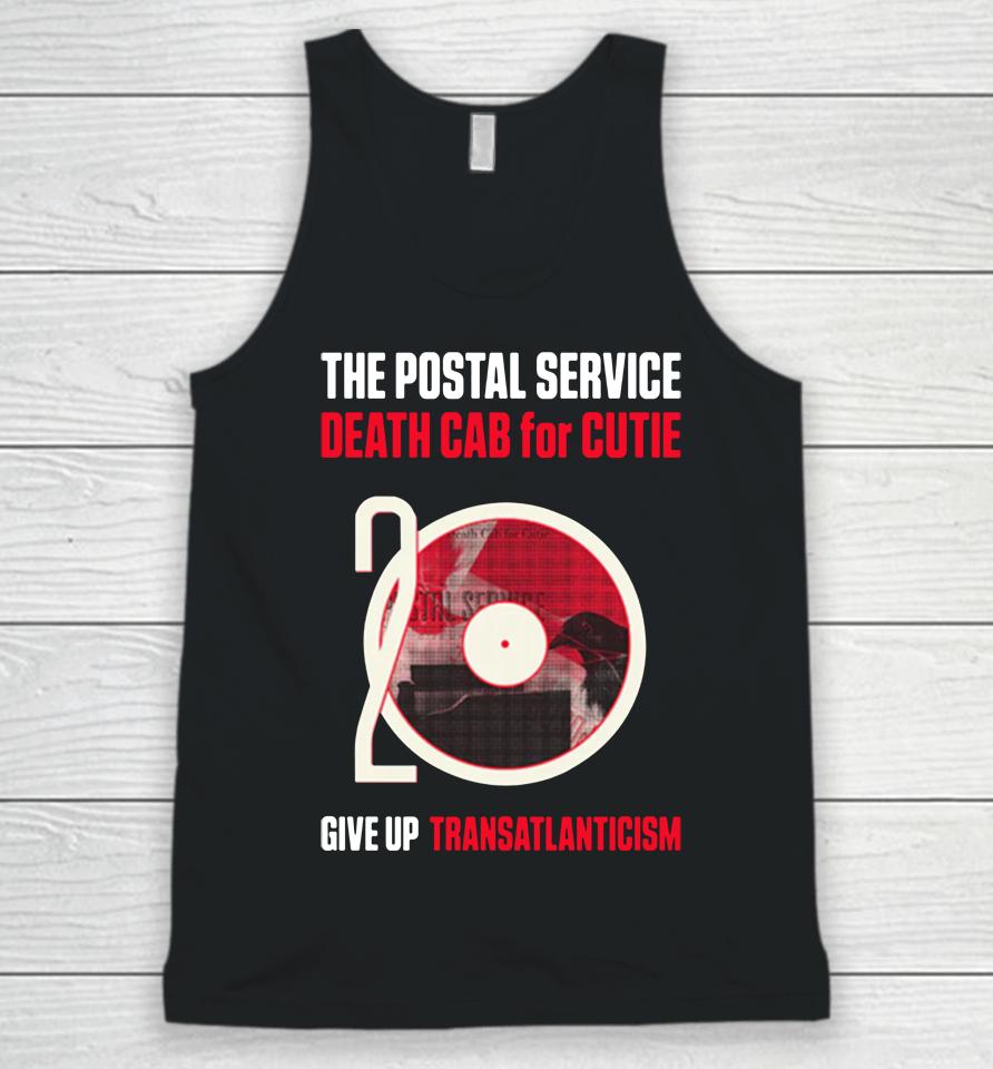 The Postal Service And Death Cab For Cutie Give Up And Transatlanticism 20Th Anniversary Tour Unisex Tank Top