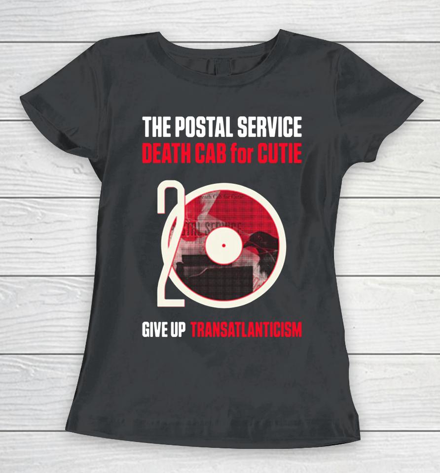 The Postal Service And Death Cab For Cutie Give Up And Transatlanticism 20Th Anniversary Tour Women T-Shirt