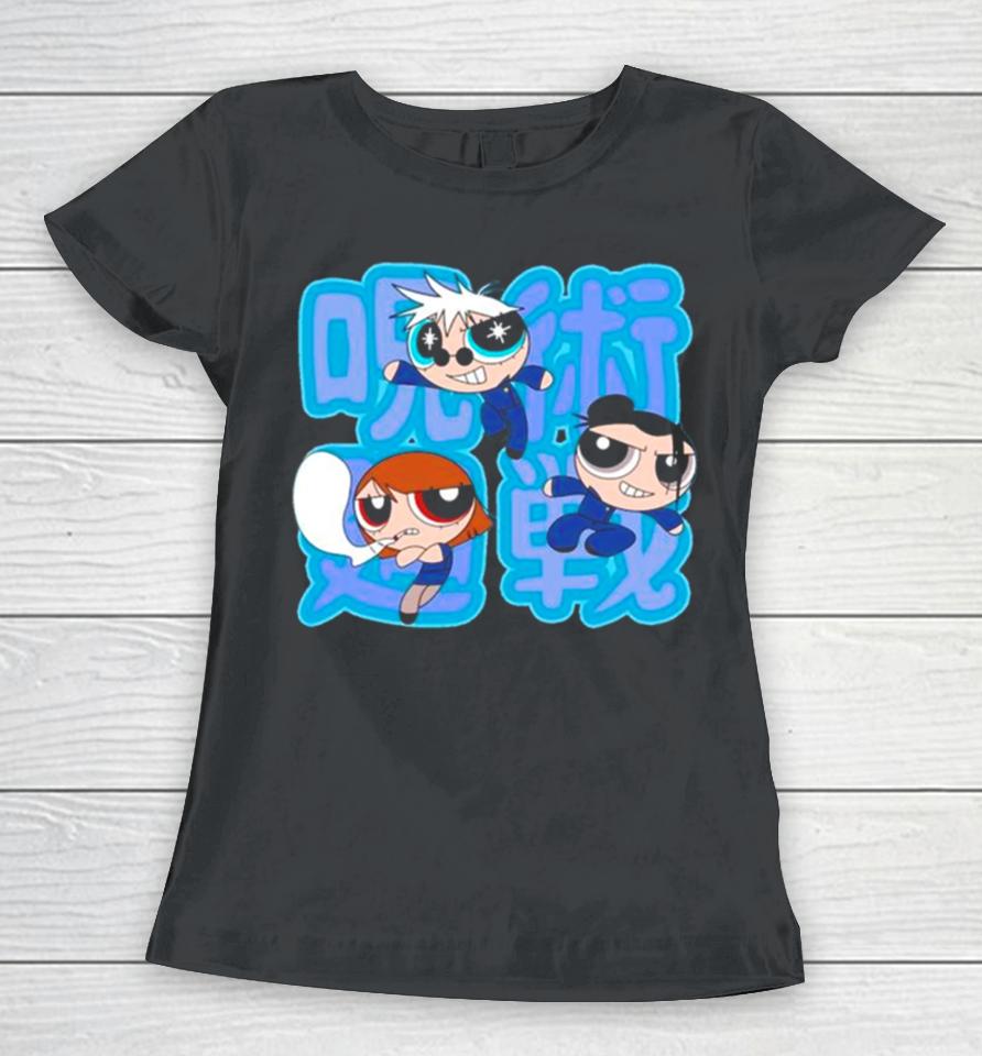 The Powerpuff Girls Cartoon Women T-Shirt