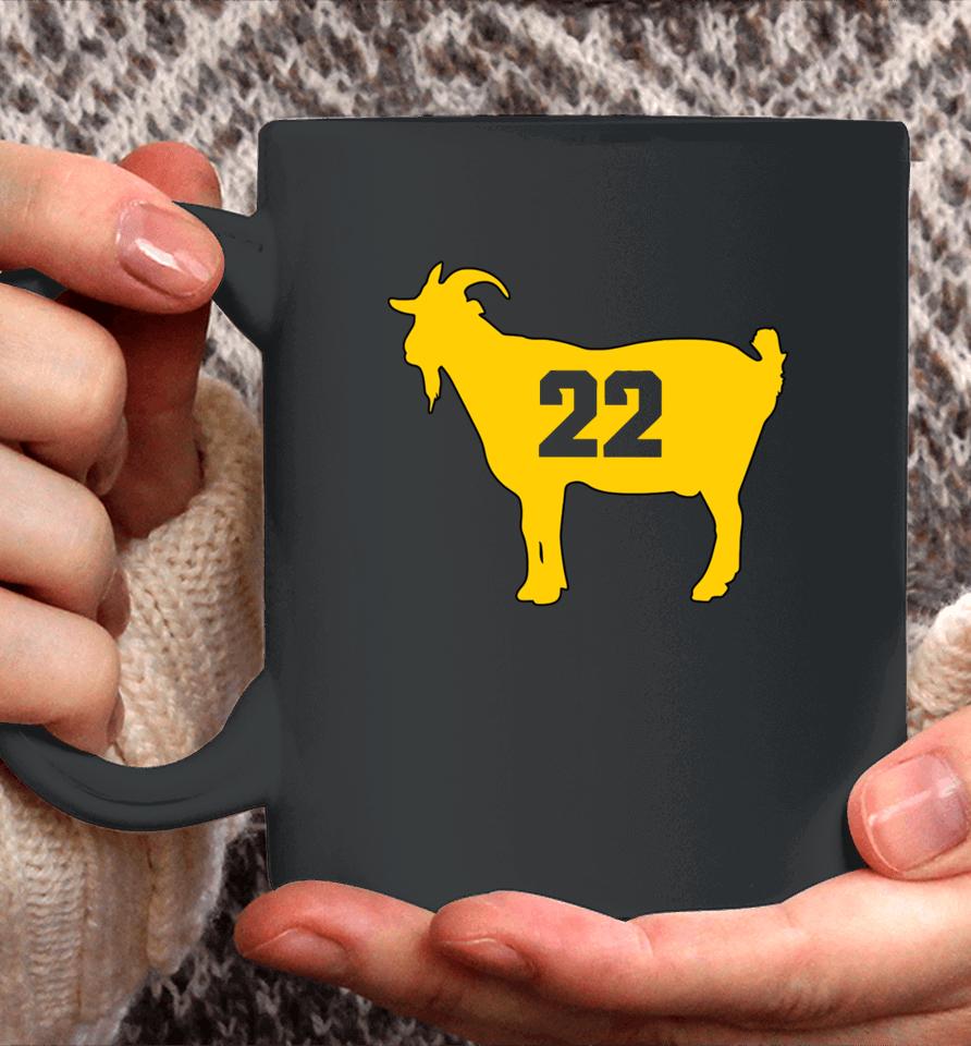 The Queen Of Basketball Iowa's Goat 22 Coffee Mug