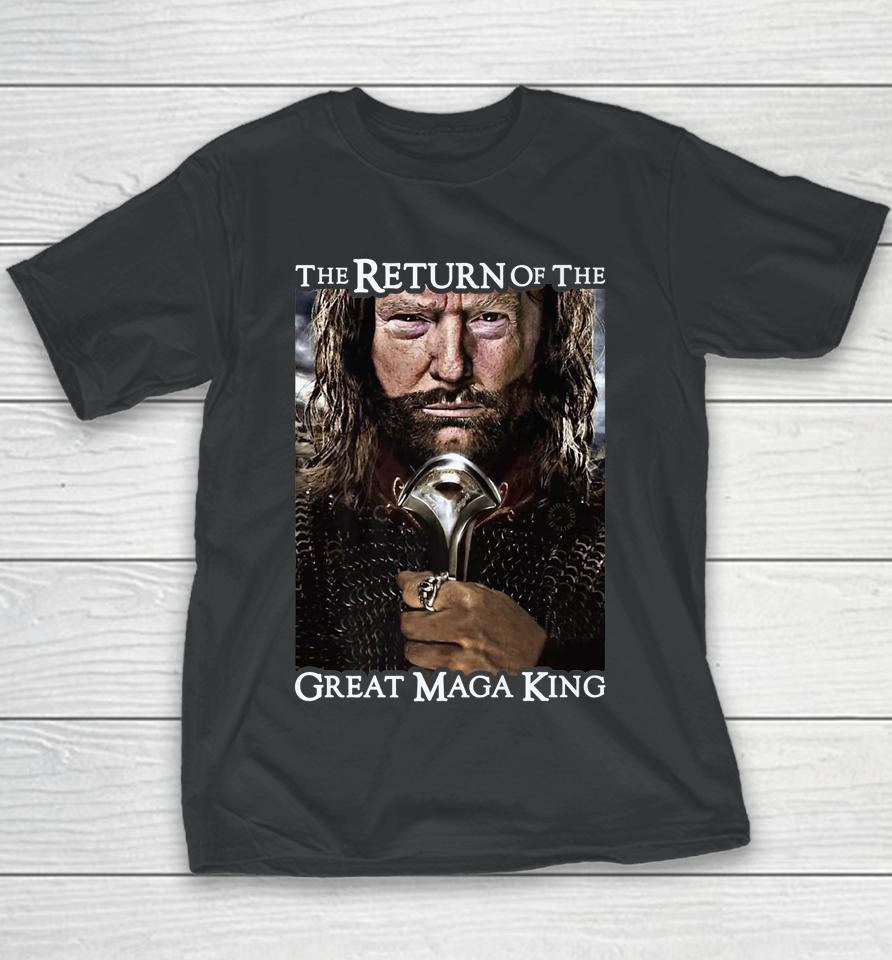The Return Of The Great Maga King Youth T-Shirt