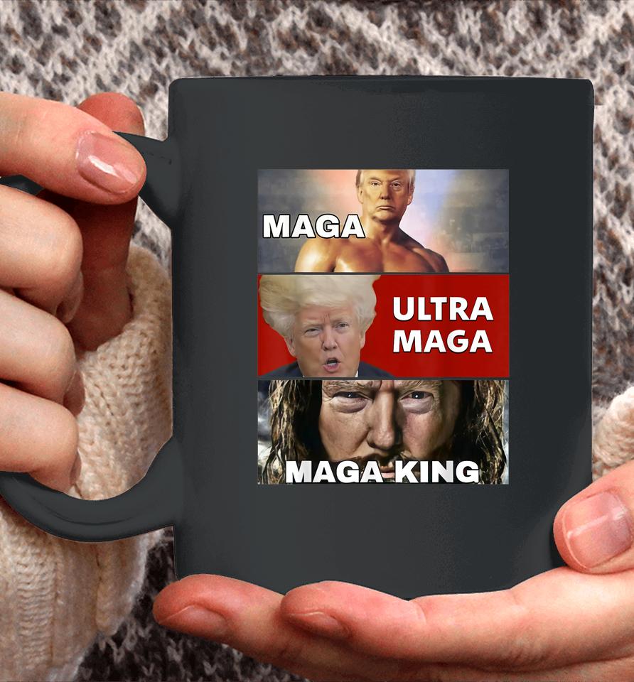 The Return Of The Great Maga King Trump Ultra Maga Coffee Mug