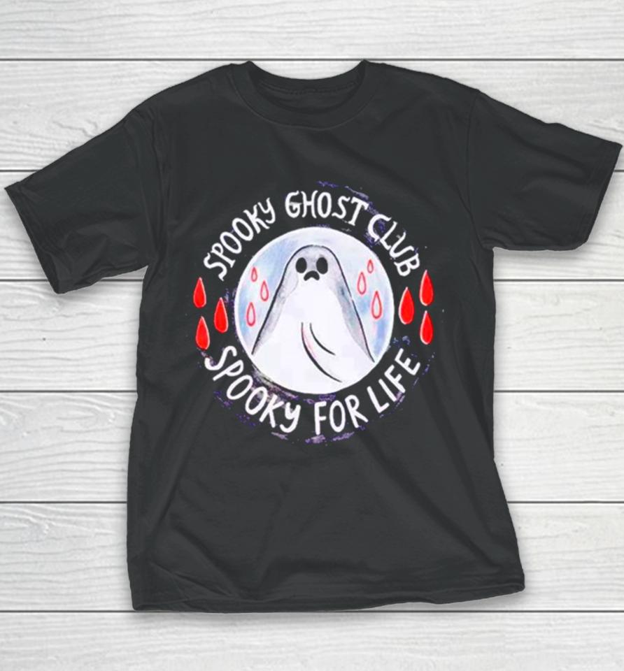 The Sad Ghost Club Spooky For Life Youth T-Shirt