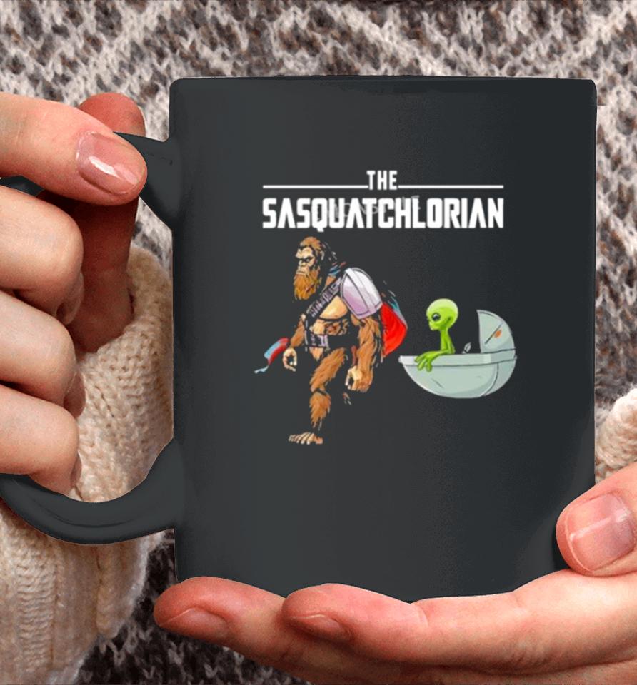 The Sasquatchlorian Bigfoot And Alien Coffee Mug