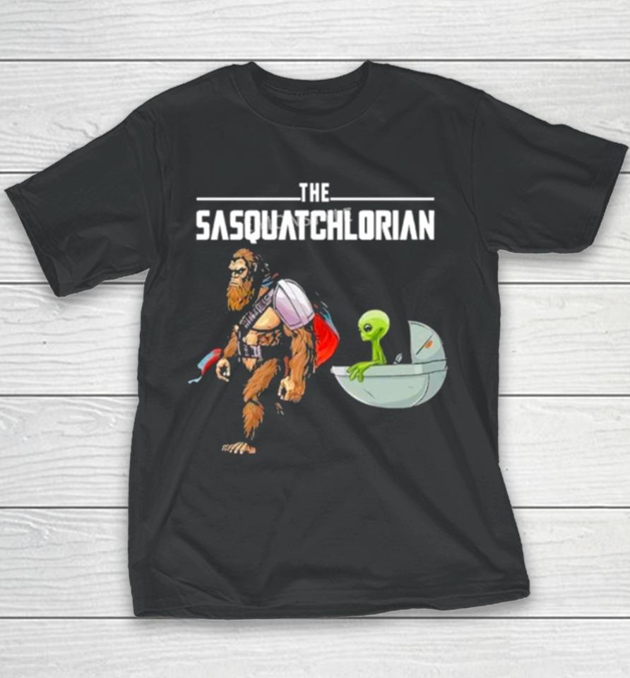 The Sasquatchlorian Bigfoot And Alien Youth T-Shirt