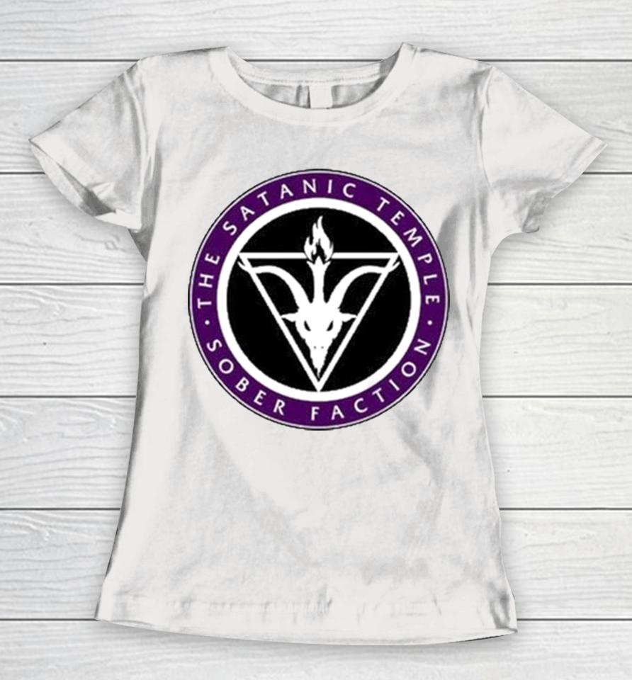 The Satanic Temple Sober Faction Women T-Shirt