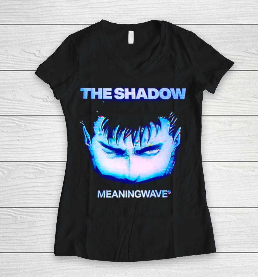 The Shadow Men Eyes Women V-Neck T-Shirt