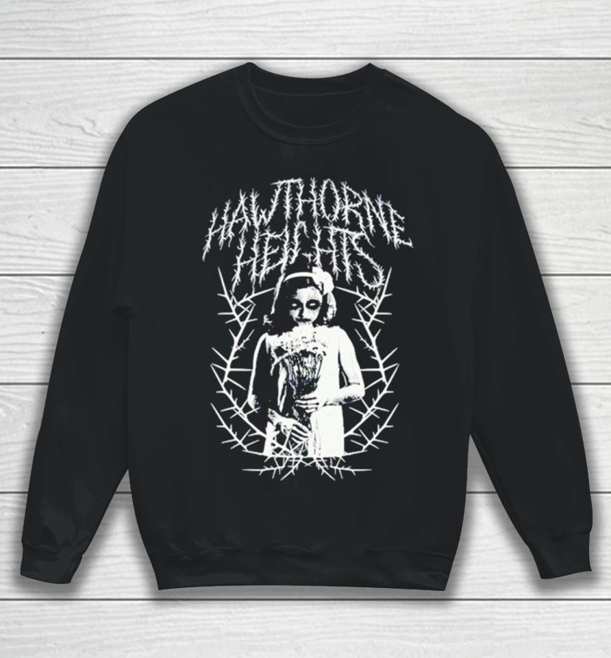 The Silence In Black Metal And White Sweatshirt