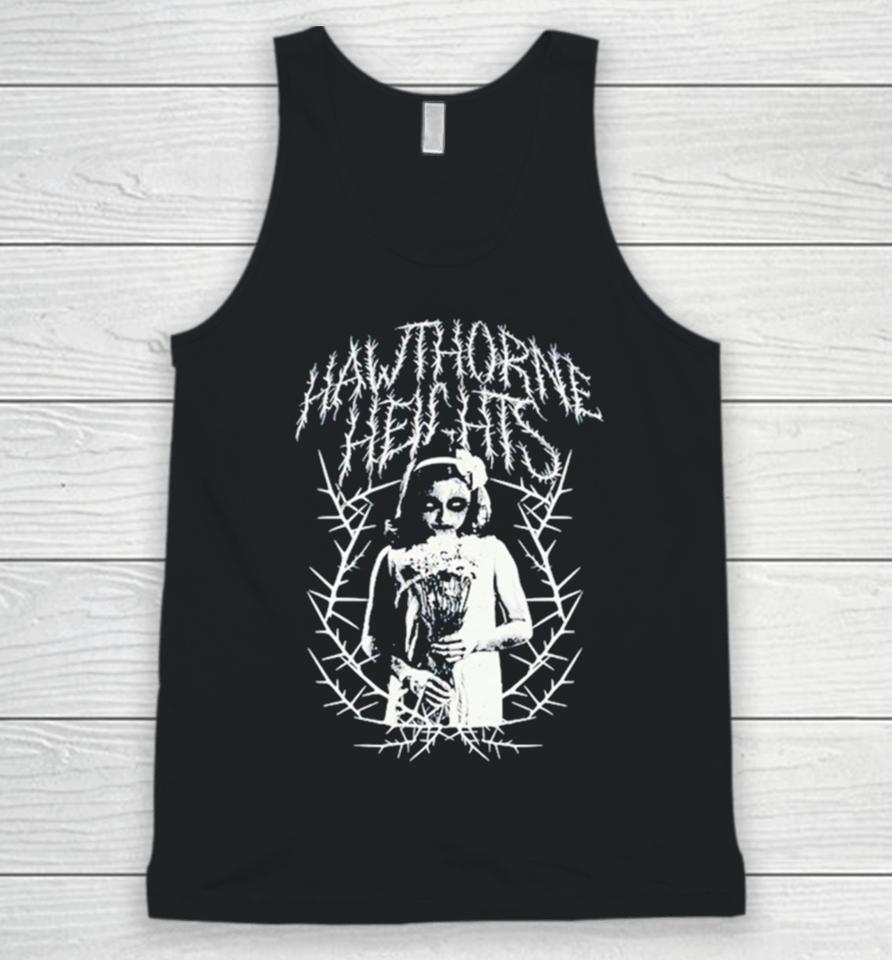 The Silence In Black Metal And White Unisex Tank Top
