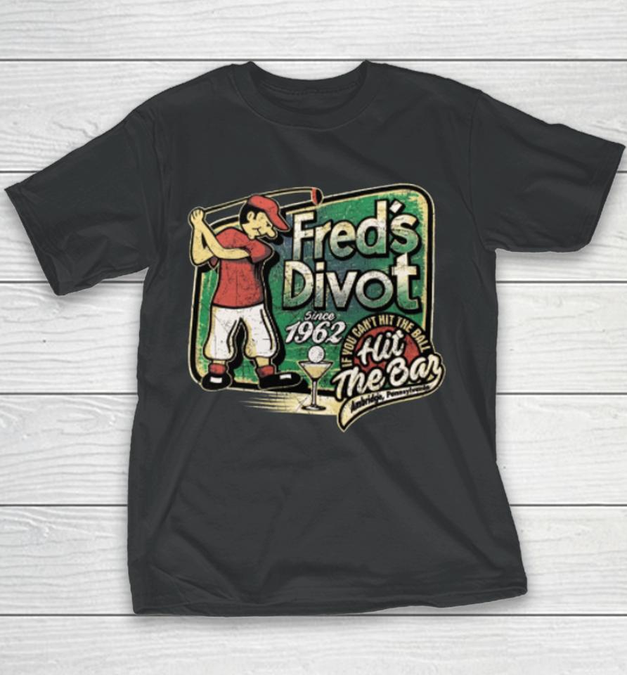 The Sketch Real Wearing Fred's Divot Youth T-Shirt