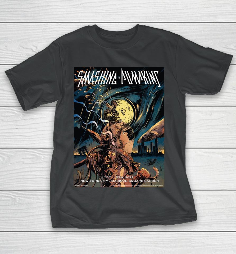 The Smashing Pumpkins At New York City Madison Square Garden On 19 Oct 2022 T-Shirt