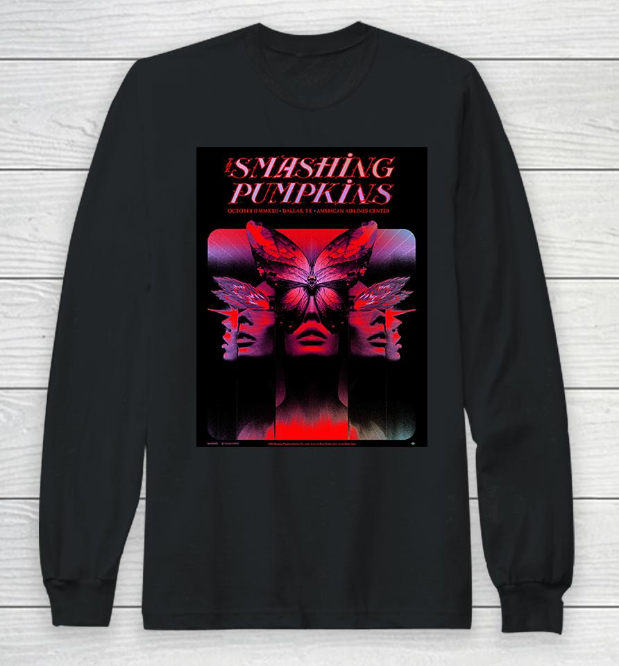 The Smashing Pumpkins Dallas October 2 2022 Print Long Sleeve T-Shirt