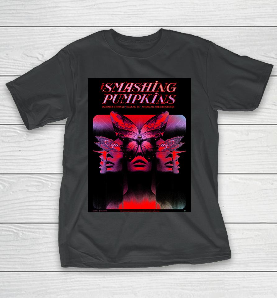 The Smashing Pumpkins Dallas October 2 2022 Print T-Shirt