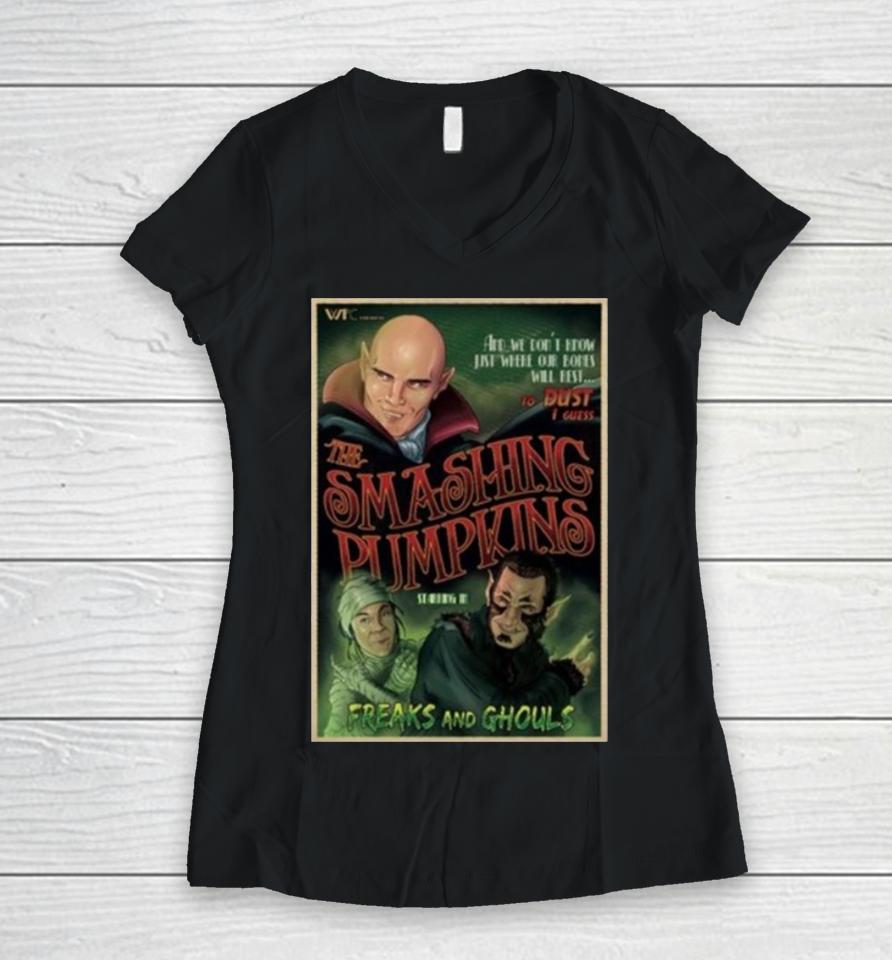 The Smashing Pumpkins Freaks And Ghouls T Women V-Neck T-Shirt