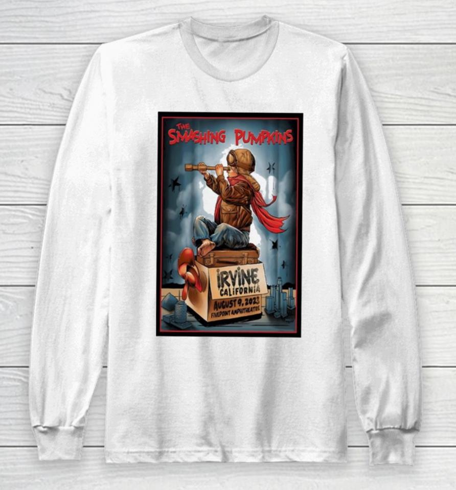 The Smashing Pumpkins Hamburg Germany Tour 2023 Art Poster Design Long Sleeve T-Shirt